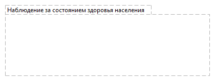 Наблюдение за состоянием здоровья населения
