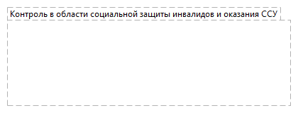 Контроль в области социальной защиты инвалидов и оказания ССУ