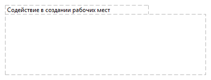 Содействие в создании рабочих мест