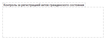Контроль за регистрацией актов гражданского состояния
